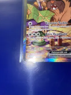 Pokemon TCG Arven's Mabosstiff EX #235/182 Sv10: Destined Rivals SAR - Image 4