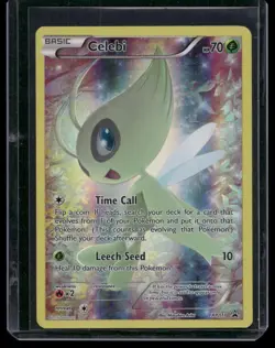 Pokemon TCG Mythical Celebi XY111 Full Art Black Star Promo Card - Image 1
