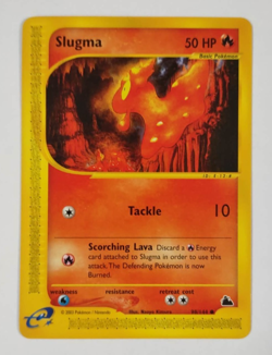 Slugma 98/144 Skyridge E Reader Pokemon Card LP - Image 1
