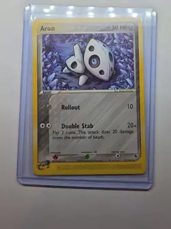 Aron 25/109 Pokemon TCG Ruby and Sapphire Non Holo Uncommon NM - Image 3