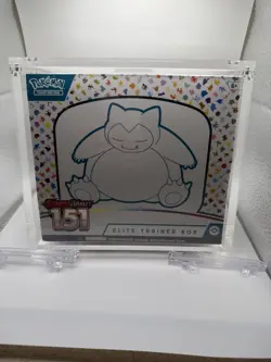 Pokemon S&V 151 English Elite Trainer Box ETB Factory Sealed + Acrylic Case - Image 1