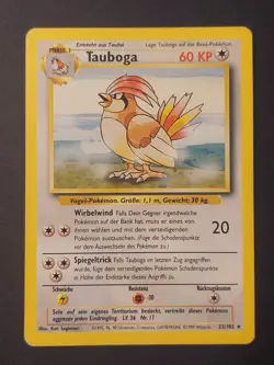 Pokemon Tauboga 22/102 & Taubsi 57/102│Base Set 1999│LP│ Rare │ DE │Ken Sugimori - Image 2