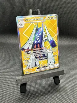 NM Pokemon Archaludon ex - 224/191 - SV08: Surging Sparks Gold Ultra Rare - Image 2