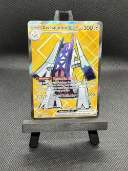NM Pokemon Archaludon ex - 224/191 - SV08: Surging Sparks Gold Ultra Rare - Image 3