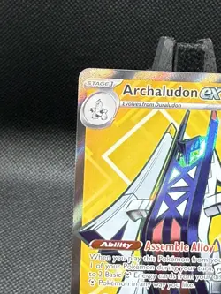 NM Pokemon Archaludon ex - 224/191 - SV08: Surging Sparks Gold Ultra Rare - Image 4