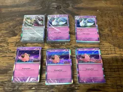 6 X Pokemon Promo Stamped Obsidian Flames Build & Battle Deck Factory sealed Mix - Image 1