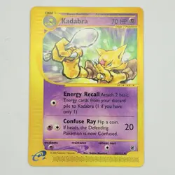 Pokemon TCG Kadabra 084/165 Expedition Base Set Regular WOTC E-Reader - Image 1