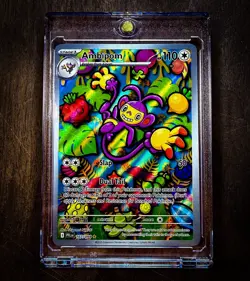 Pokemon TCG Ambipom 107/094 (ME02: Phantasmal Flames) Illustration Rare Holo NM - Image 2