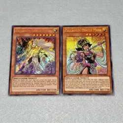 Yugioh Palladium Oracle Mana + Palladium Oracle Mahad Secret Rar **HOT** + Bonus - Image 1