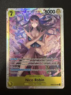 Nico Robin (055) EB03-055 Extra Booster: One Piece Heroines Edition Foil - Image 1