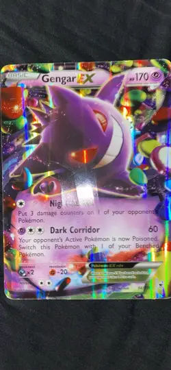 Pokemon TCG Gengar EX 034/119 Jumbo Promo Holo Oversized Card 2014 English - Image 1