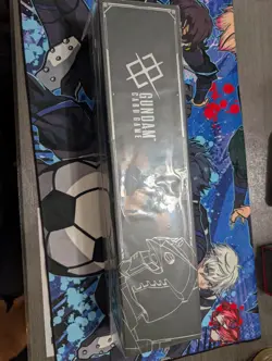 Gundam TCG First Combat EVX-01 Accessor & Card Pack Set - ENGLISH (NIB Sealed) - Image 1