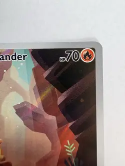 Charmander Illustration Rare NM 168/165 Scarlet & Violet 151 Pokemon Card - Image 3