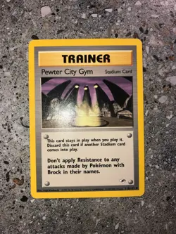 Pokemon TCG Cards Pewter City Gym 115/132 Gym Heroes Uncommon - Image 3