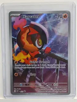 Charcadet 022 ETB Promo Phantasmal Flames Pokemon Card - Image 1