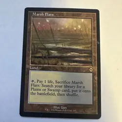Marsh Flats (Retro Frame) Modern Horizons 2 Foil NM MTG Magic the Gathering - Image 1