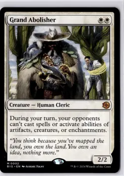 Grand Abolisher Outlaws of Thunder Junction: the Big Score Regular NM M 0002 - Image 1