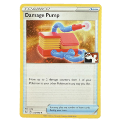 Damage Pump 156/196 Holo Play Promo Pokemon Card NM - Image 1