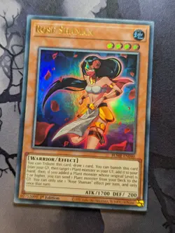 Rose Shaman BLMR-EN040 Ultra Rare 1st Edition NM Yugioh - Image 1