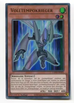Yu-Gi-Oh! Volltempokrieger Ultra Rare L5DD-DEY01 - Image 1