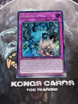 DOOD-EN079 Dominus Spiral Secret Rare Yu-Gi-Oh! NEW - Image 1