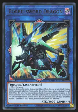 Borrelsword Dragon - MAMA-EN072 - Ultra Rare - 1st Edition Yugioh - Image 1