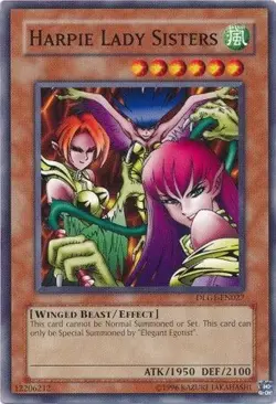 Harpie Lady Sisters - DLG1-EN027 - NM/VLP - Common - Unlimited - Yugioh - Image 1