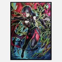 Trading Card YU-GI-OH Iridescent TCG Card Sleeves 63X90mm Standard Size - Image 1