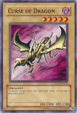 Curse of Dragon - DLG1-EN010 - LP - Common - Unlimited - Yugioh - Image 1