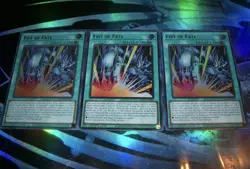 Fist Of Fate (3x) EGO1-EN003 - Ultra Rare - 1st Edition - NM yugioh - Image 1