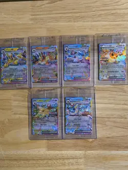 Prismatic Evolutions Stamped Promo 6 Card Set Missing Umbreon And Sylveon - Image 1