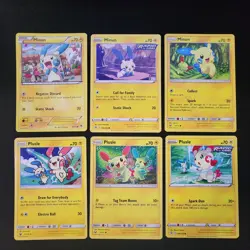 Pokemon Minun & Plusle x12 Card Lot Bundle - Image 1
