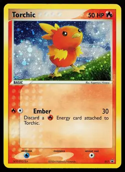 Torchic 017 Holo Nintendo Black Star Promo Pokemon Card - Image 1