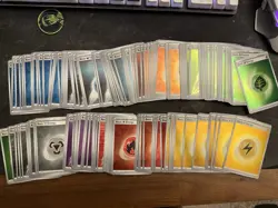 Pokemon TCG Holo SVE Energy Card Lot 113 Mixed Types - Image 1