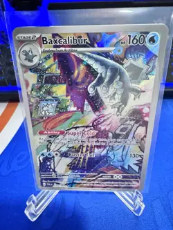 Pokemon TCG Baxcalibur Card IR Sv02: Paldea Evolved 2023 210/193 - Image 1