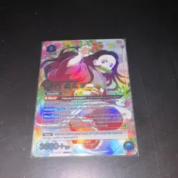 Bandai Union Arena Nezuko Kamado SR 3 Star Holo Character Card - Image 2