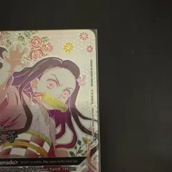 Bandai Union Arena Nezuko Kamado SR 3 Star Holo Character Card - Image 4