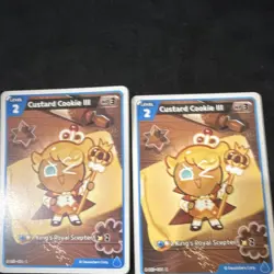 Devsisters Cookie Run Braverse Custard Cookie III Card BSE-084 C Lot of 4 - Image 3
