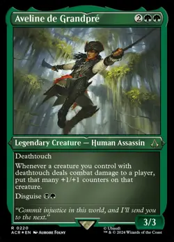 Aveline de Grandpre Foil Etched - Assassin'S Creed MTG-NM - Image 1