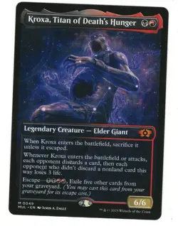 MTG Kroxa Titan of Deaths Hunger MoM Multiverse Legends Magic The Gathering TCG - Image 1