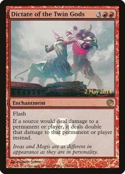 Dictate of the Twin Gods Foil P Launch Party & Release Event Promos 93 NM - Image 1