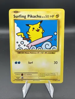 Surfendes Pikachu 111/108 Secret Rare Pokemon TCG XY Evolutions EVO 2016 NM ENG - Image 1