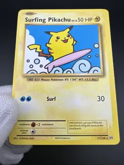 Surfendes Pikachu 111/108 Secret Rare Pokemon TCG XY Evolutions EVO 2016 NM ENG - Image 3