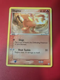 Pokemon Team Rocket Returns 77/109 Slugma Card - Image 1
