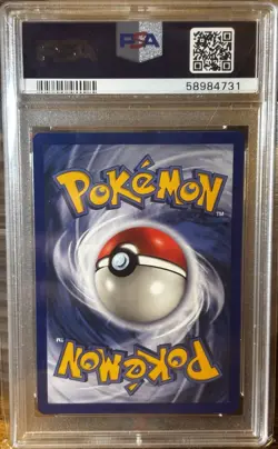 1999 Pokemon Pikachu Yellow Cheeks #58 Base Set PSA 10 - Image 2
