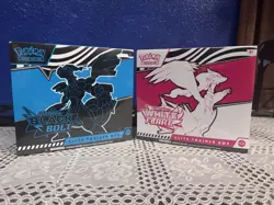 Pokemon TCG Black Bolt & White Flare Elite Trainer Box Set of 2 – Sealed ETBs - Image 1