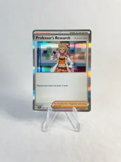 Pokemon TCG Professor's Research (Professor Sada) 189/198 Holo Scarlet & Violet - Image 1