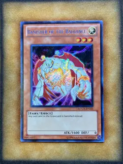 Yugioh Banisher of the Radiance LCGX-EN225 Secret Rare NM - Image 1