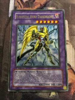 Elemental Hero Darkbright TAEV-EN042 Tactical Evolution 1st Edition - Image 1