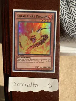 Yugioh Solar Flare Dragon LCYW-EN254 Super Rare 1st Edition VLP - Image 1